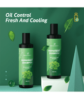 Wholesale Peppermint Shampoo Sulfate Free Anti Itching Anti Dandruff
